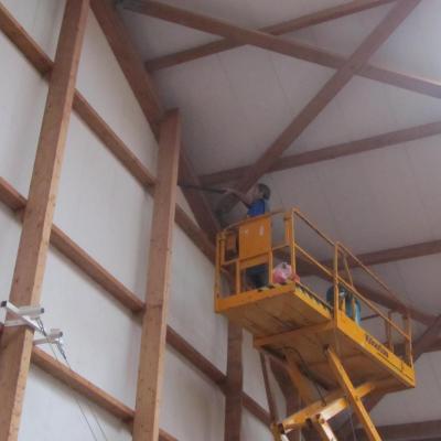Dépoussiérage de charpente en bois