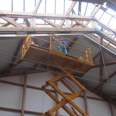 Dépoussiérage de charpente en bois